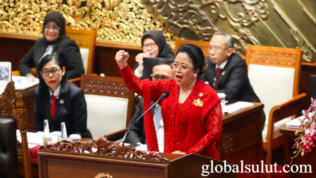 Janji Puan Maharani Sebagai Ketua DPR Periode 2024-2029